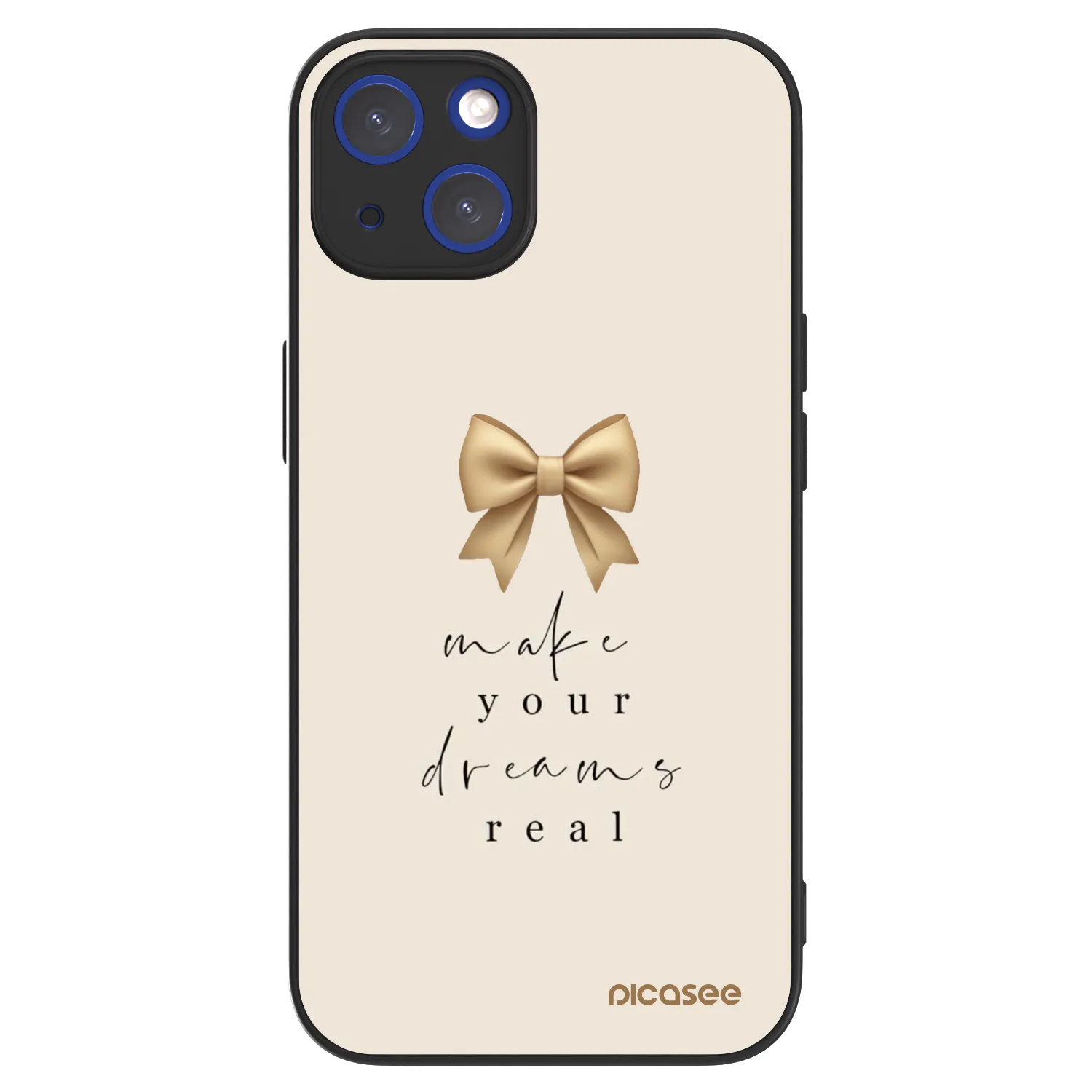Picasee ULTIMATE CASE MagSafe pentru Apple iPhone 14 - Golden Dream