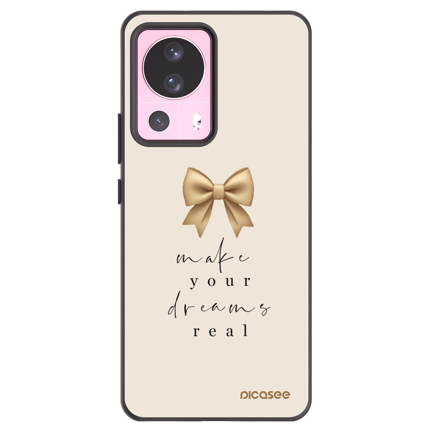 Picasee husă neagră din silicon pentru Xiaomi 13 Lite - Golden Dream