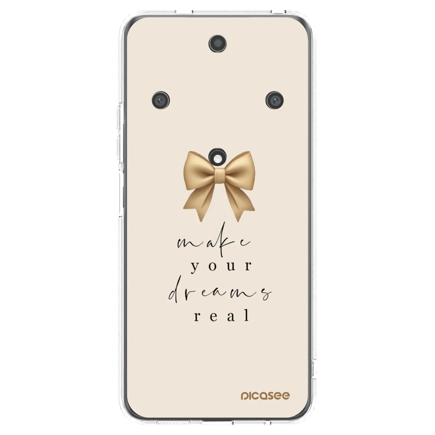 Picasee husă transparentă din silicon pentru Honor Magic5 Lite 5G - Golden Dream