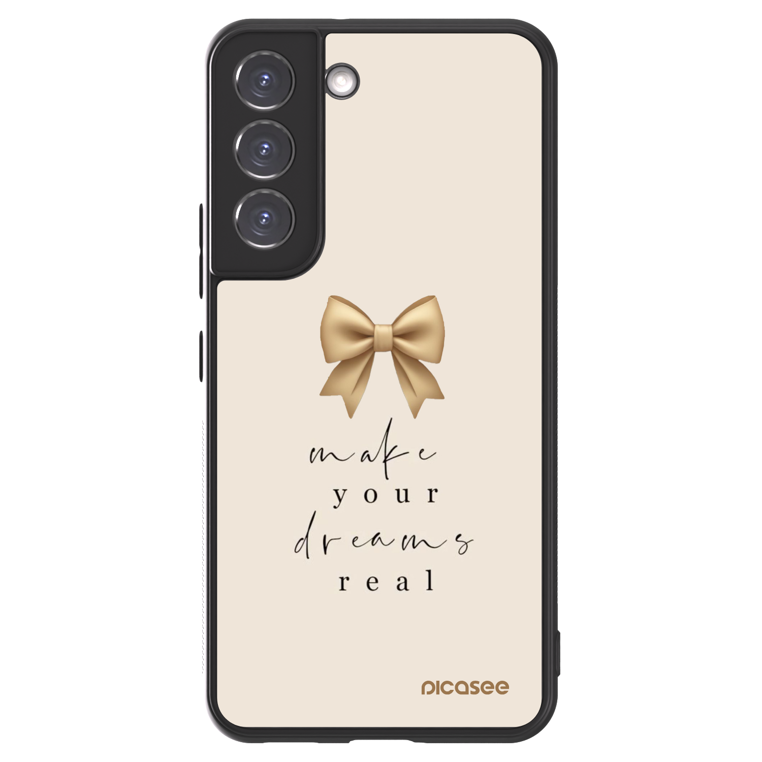 Picasee ULTIMATE CASE PowerShare pentru Samsung Galaxy S22 5G - Golden Dream
