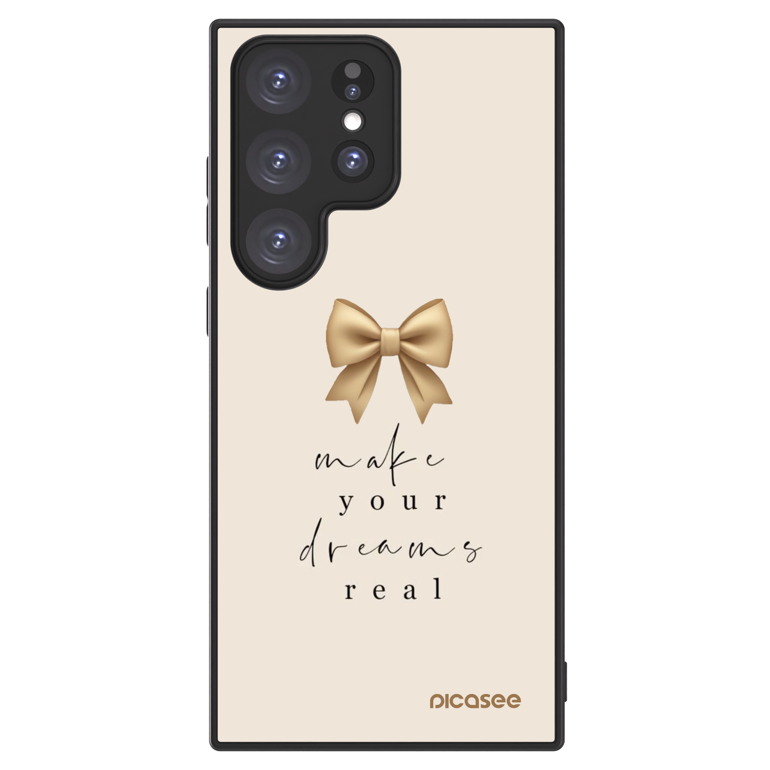 Picasee ULTIMATE CASE PowerShare pentru Samsung Galaxy S23 Ultra 5G - Golden Dream