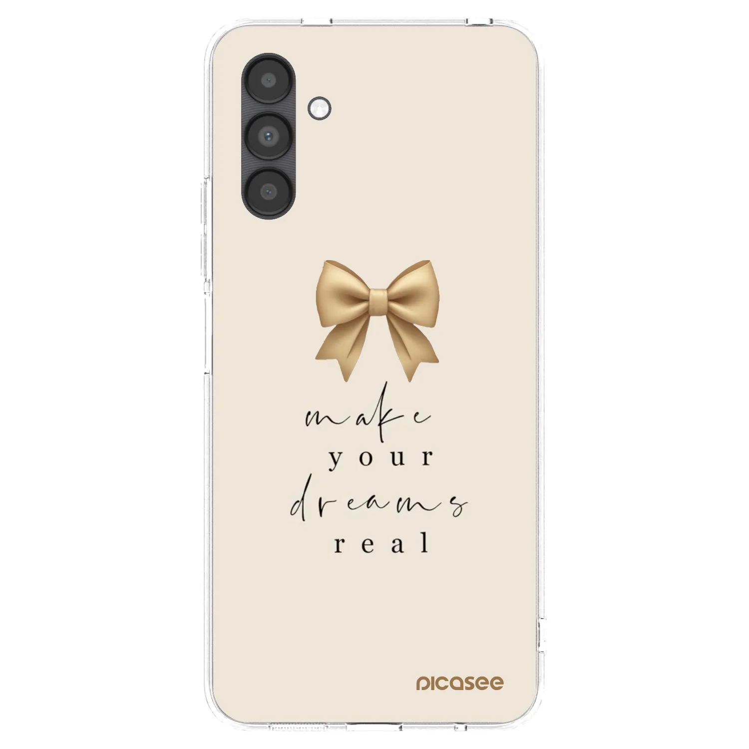 Picasee husă transparentă din silicon pentru Samsung Galaxy A04s A047F - Golden Dream