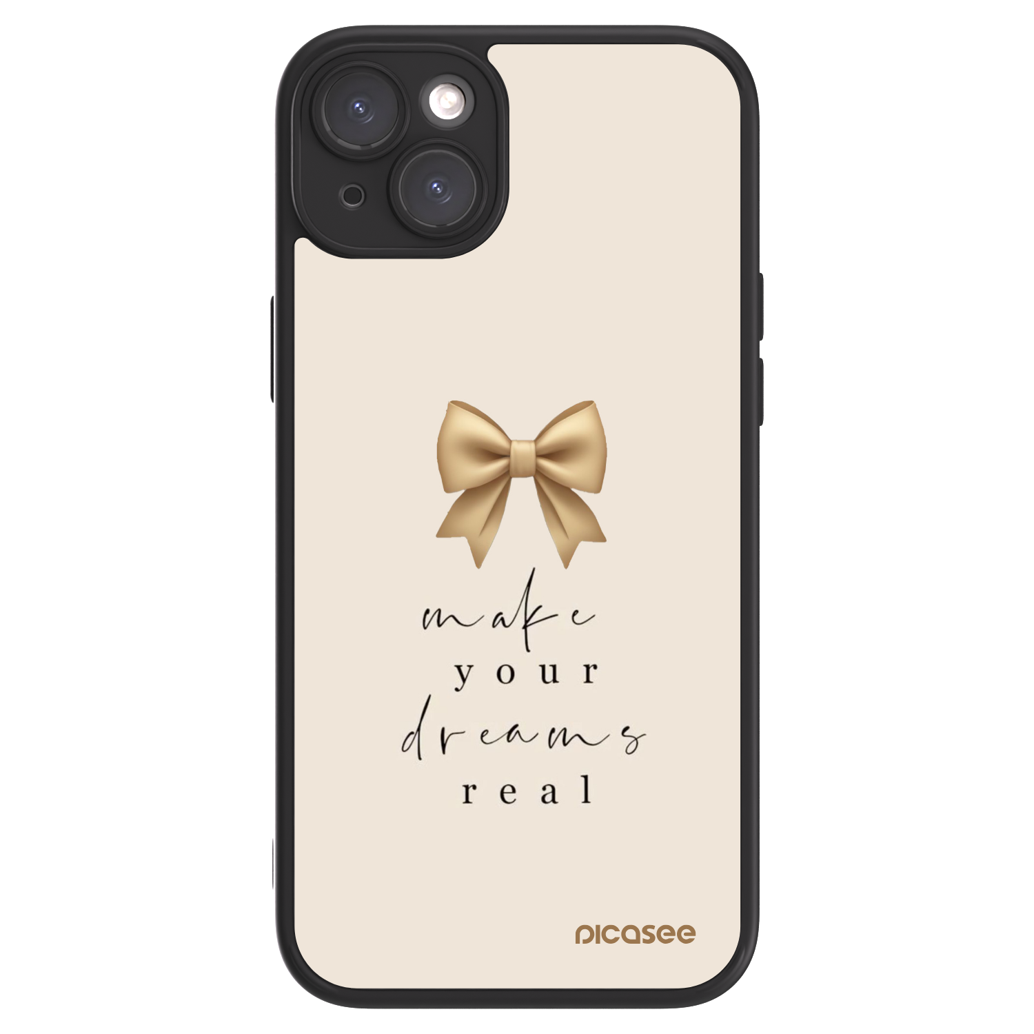 Picasee ULTIMATE CASE MagSafe pentru Apple iPhone 15 Plus - Golden Dream