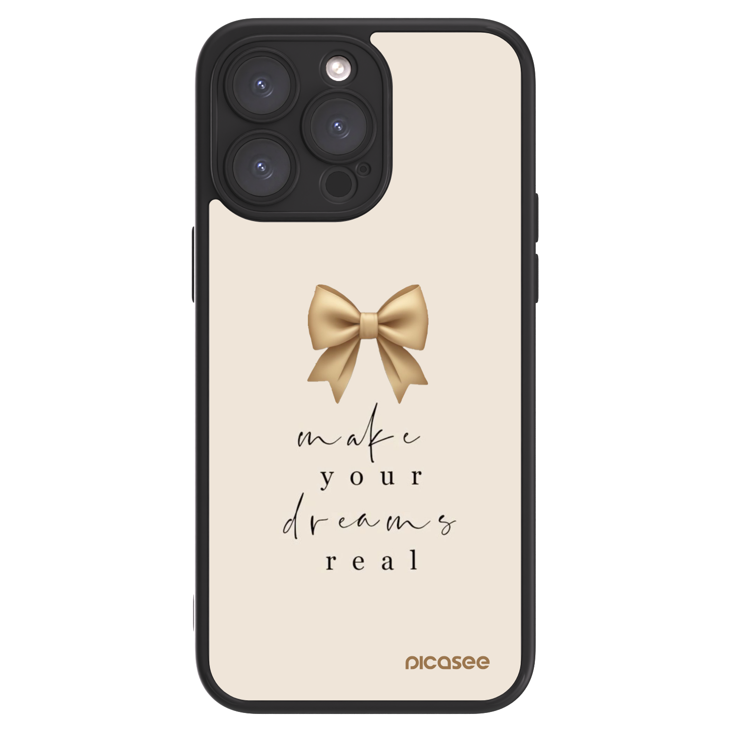 Picasee ULTIMATE CASE MagSafe pentru Apple iPhone 15 Pro Max - Golden Dream