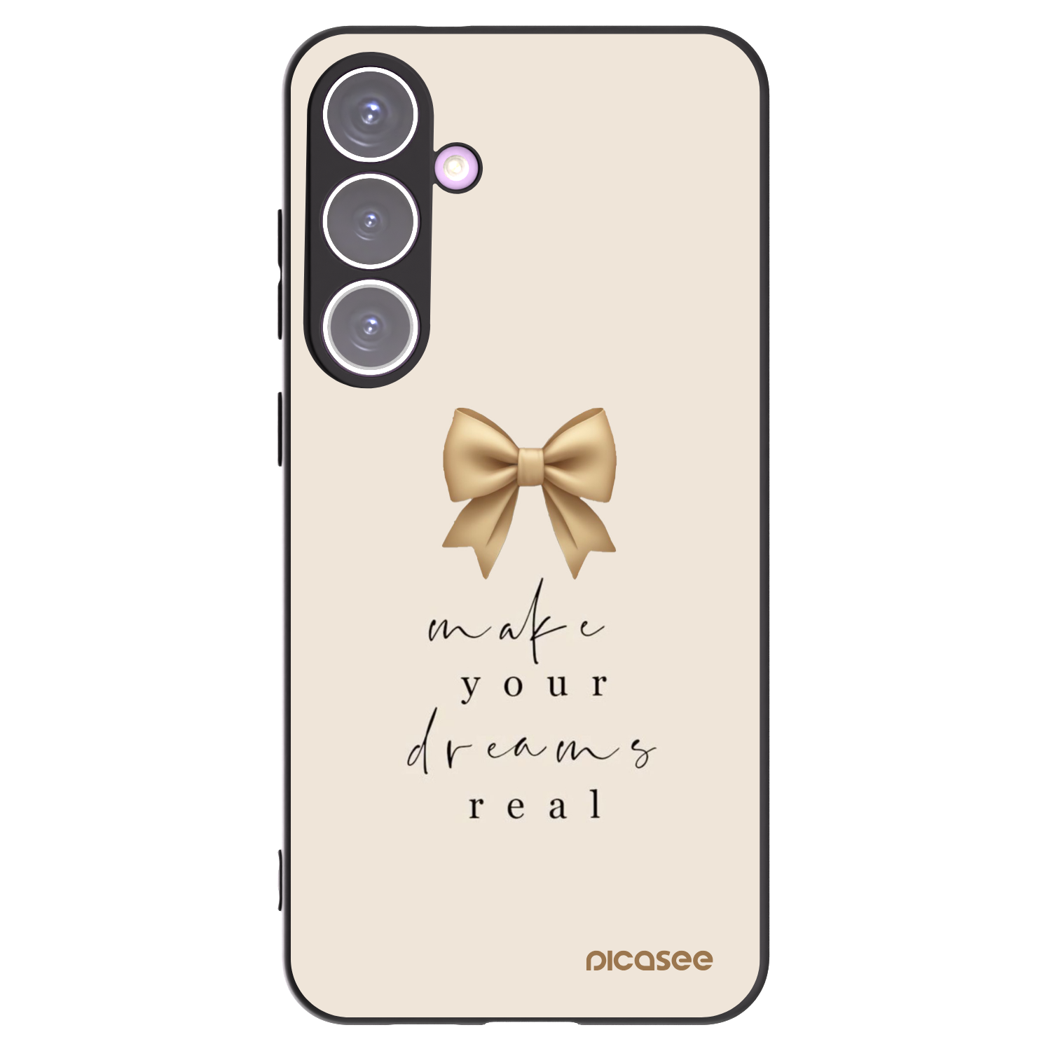 Picasee husă neagră din silicon pentru Samsung Galaxy S24+ S926B 5G - Golden Dream