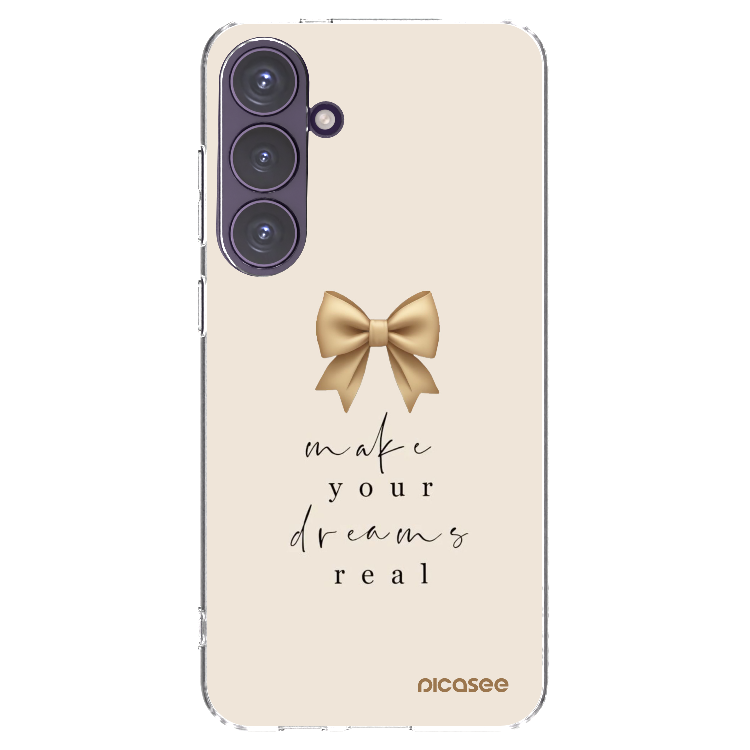Picasee husă transparentă din silicon pentru Samsung Galaxy S24+ S926B 5G - Golden Dream