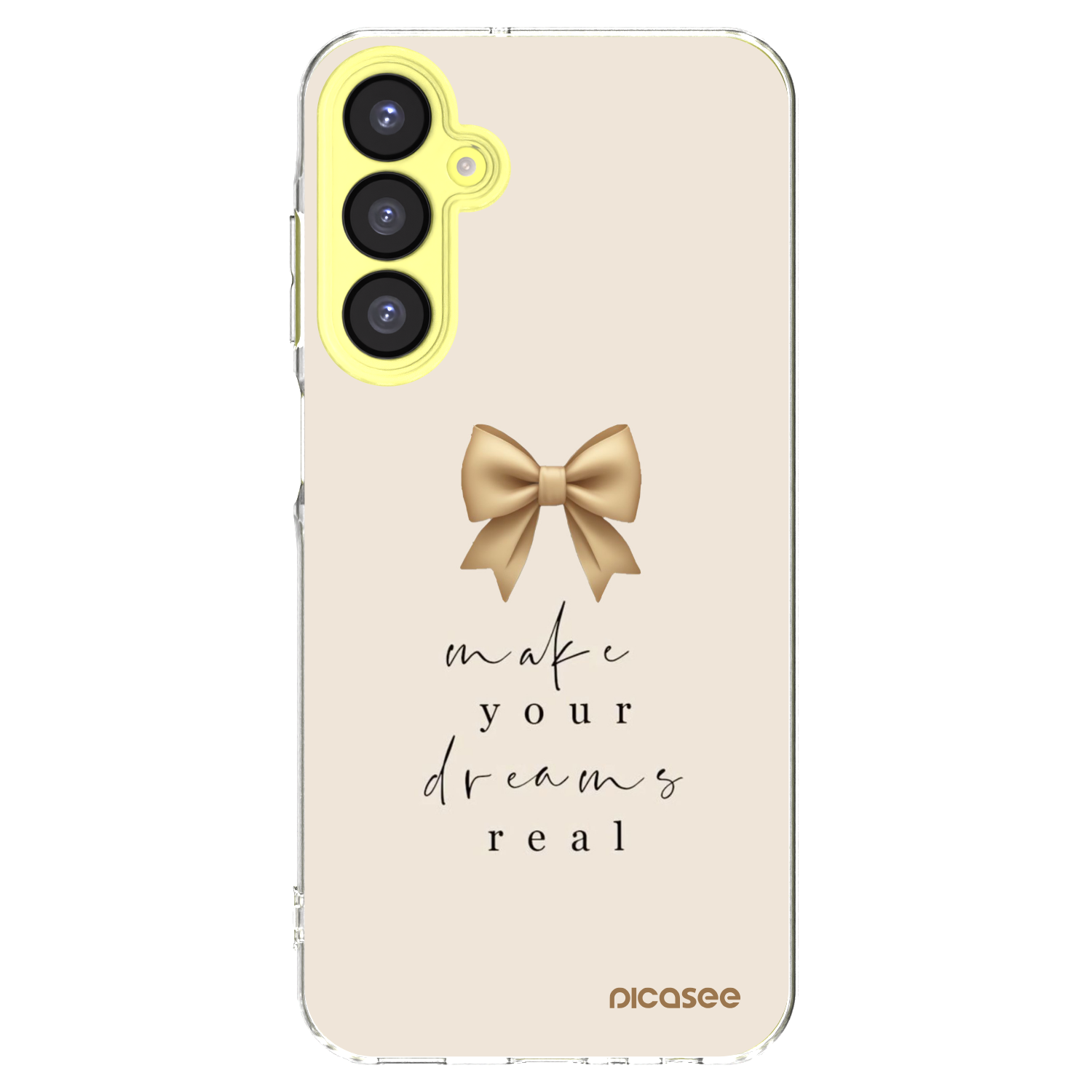 Picasee husă transparentă din silicon pentru Samsung Galaxy A25 A256B 5G - Golden Dream