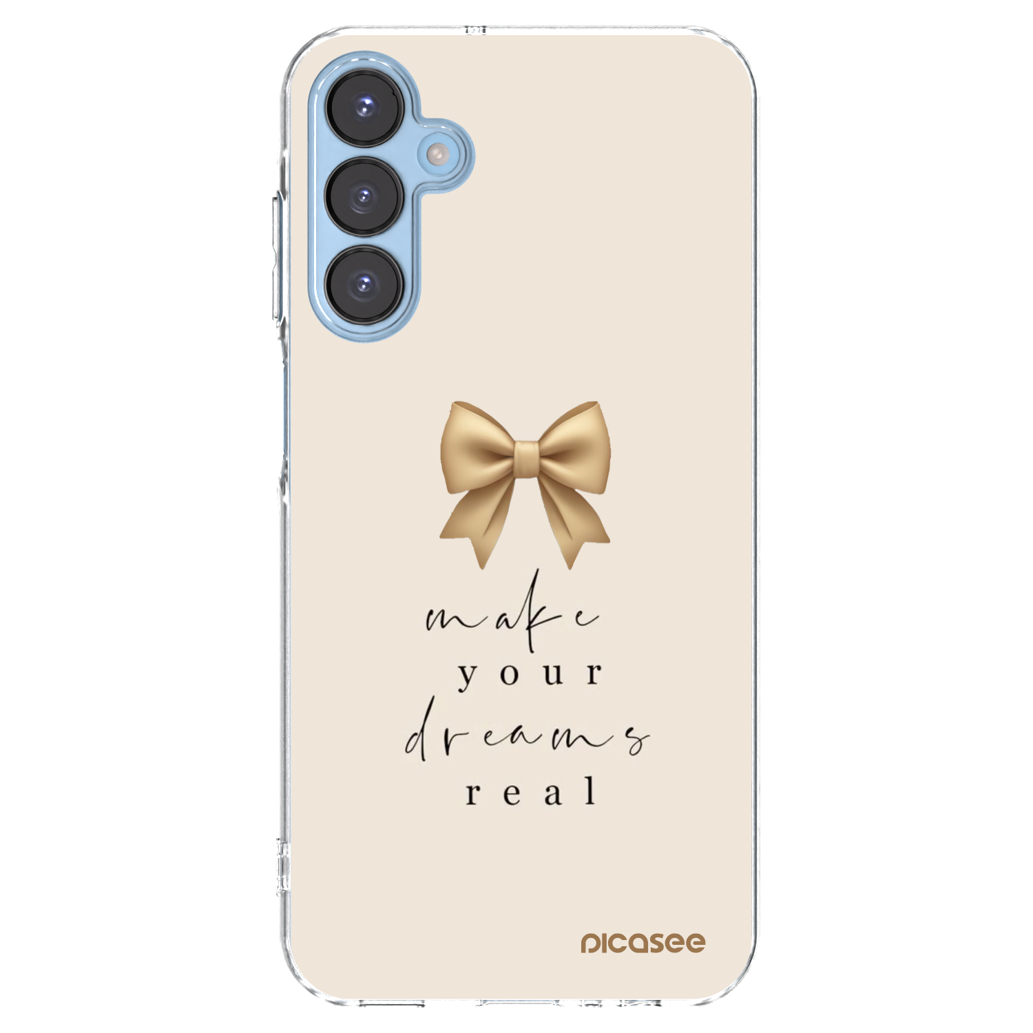 Picasee husă transparentă din silicon pentru Samsung Galaxy A15 A156B 5G - Golden Dream