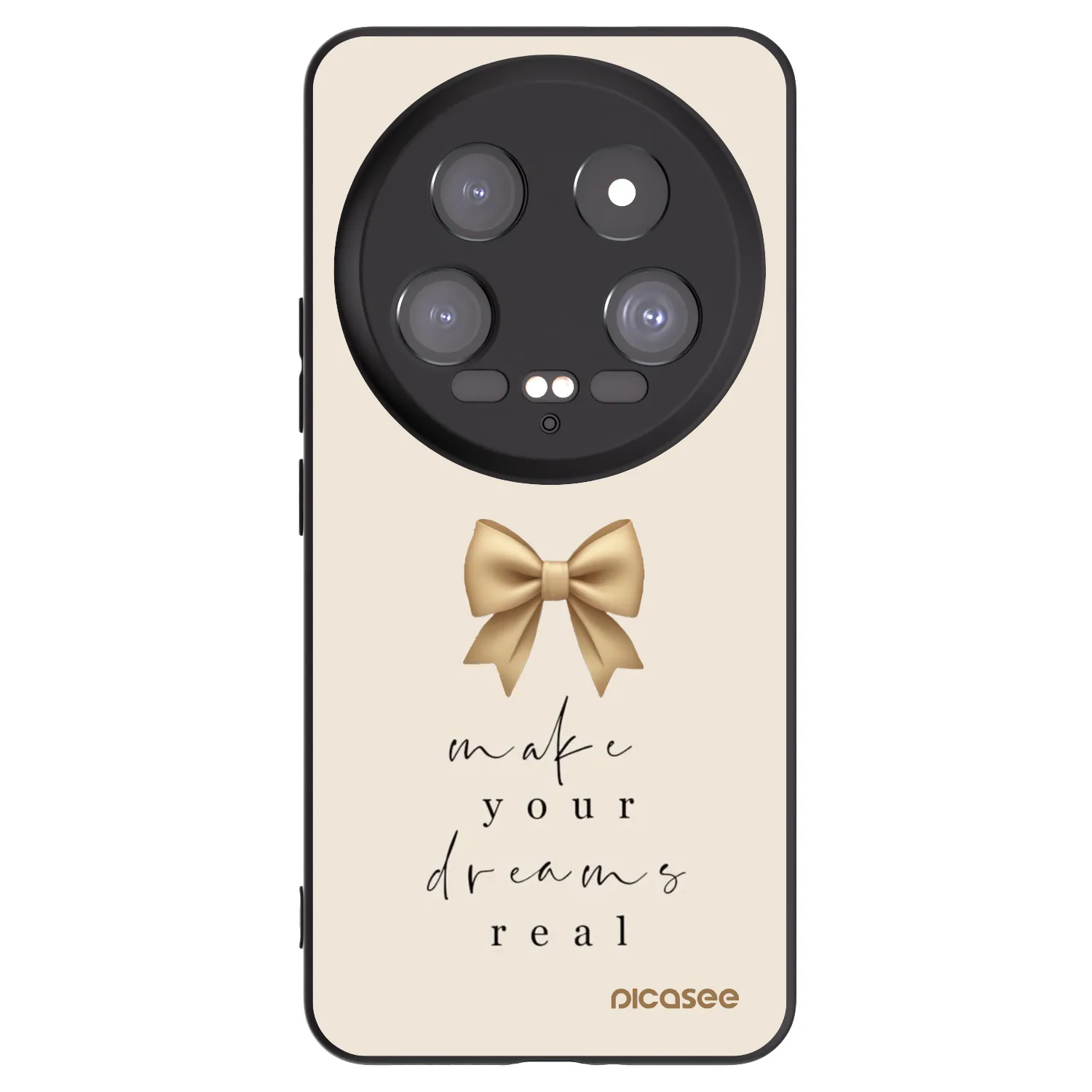 Picasee husă neagră din silicon pentru Xiaomi 14 Ultra - Golden Dream