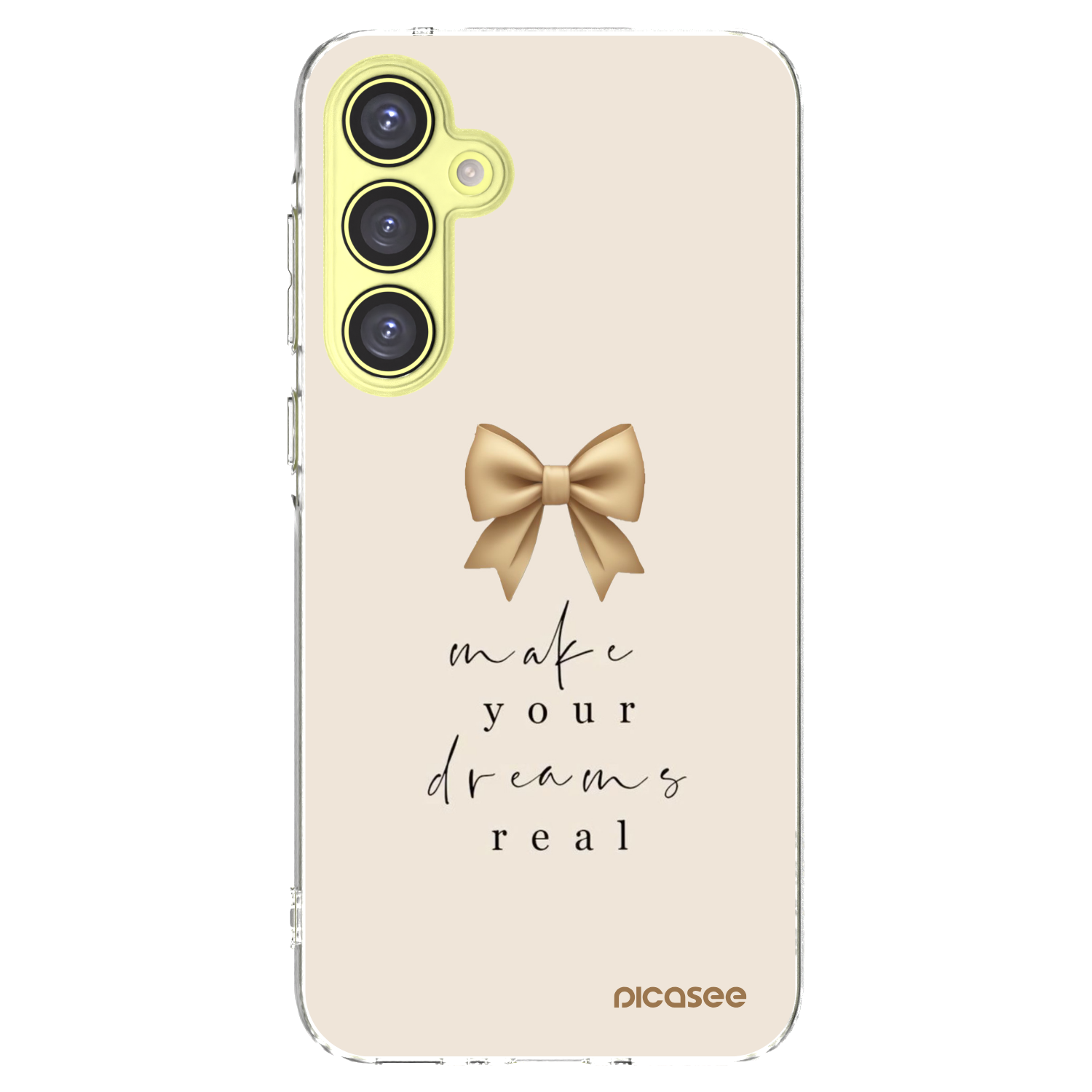 Picasee husă transparentă din silicon pentru Samsung Galaxy A35 5G A356B - Golden Dream