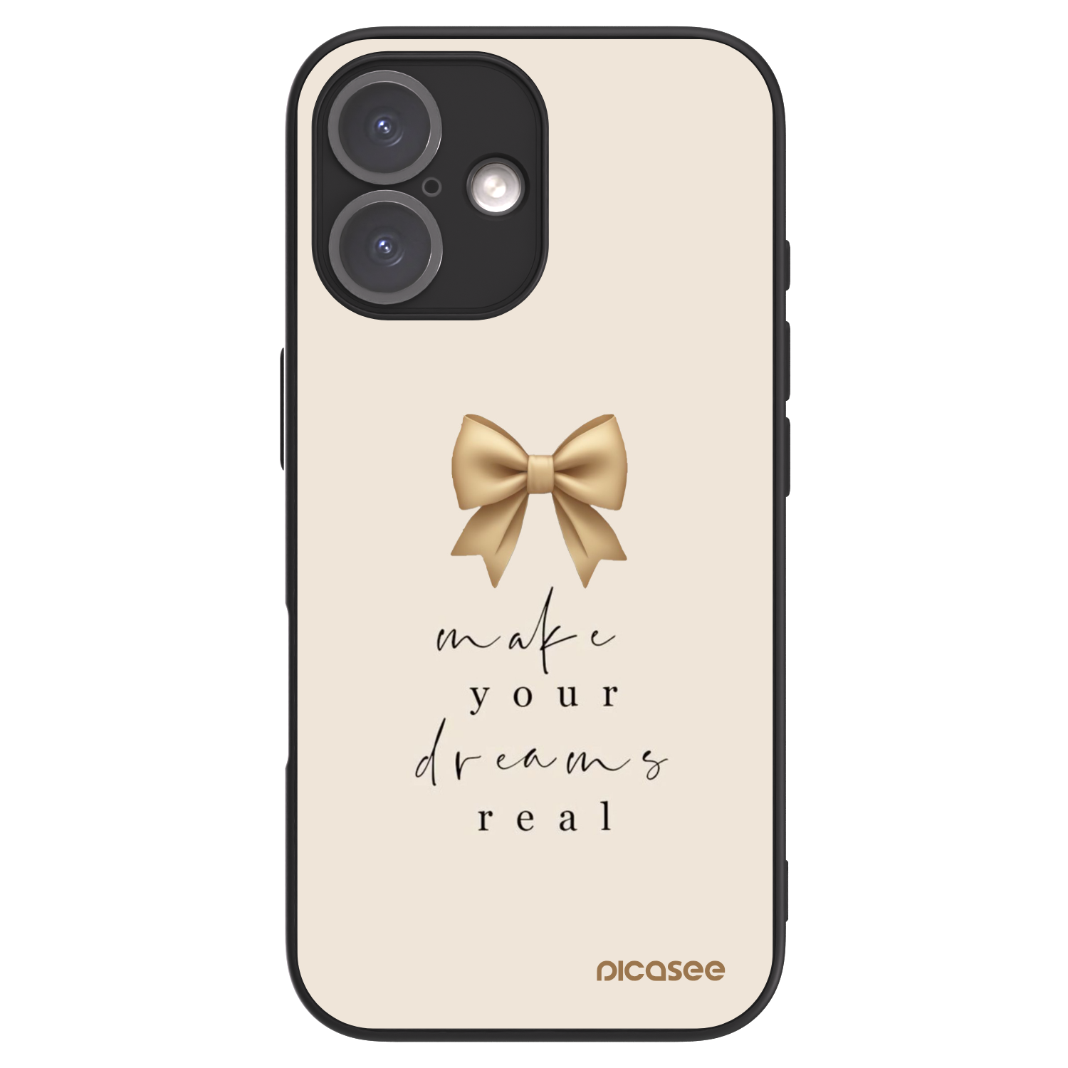 Picasee ULTIMATE CASE MagSafe pentru Apple iPhone 16 - Golden Dream