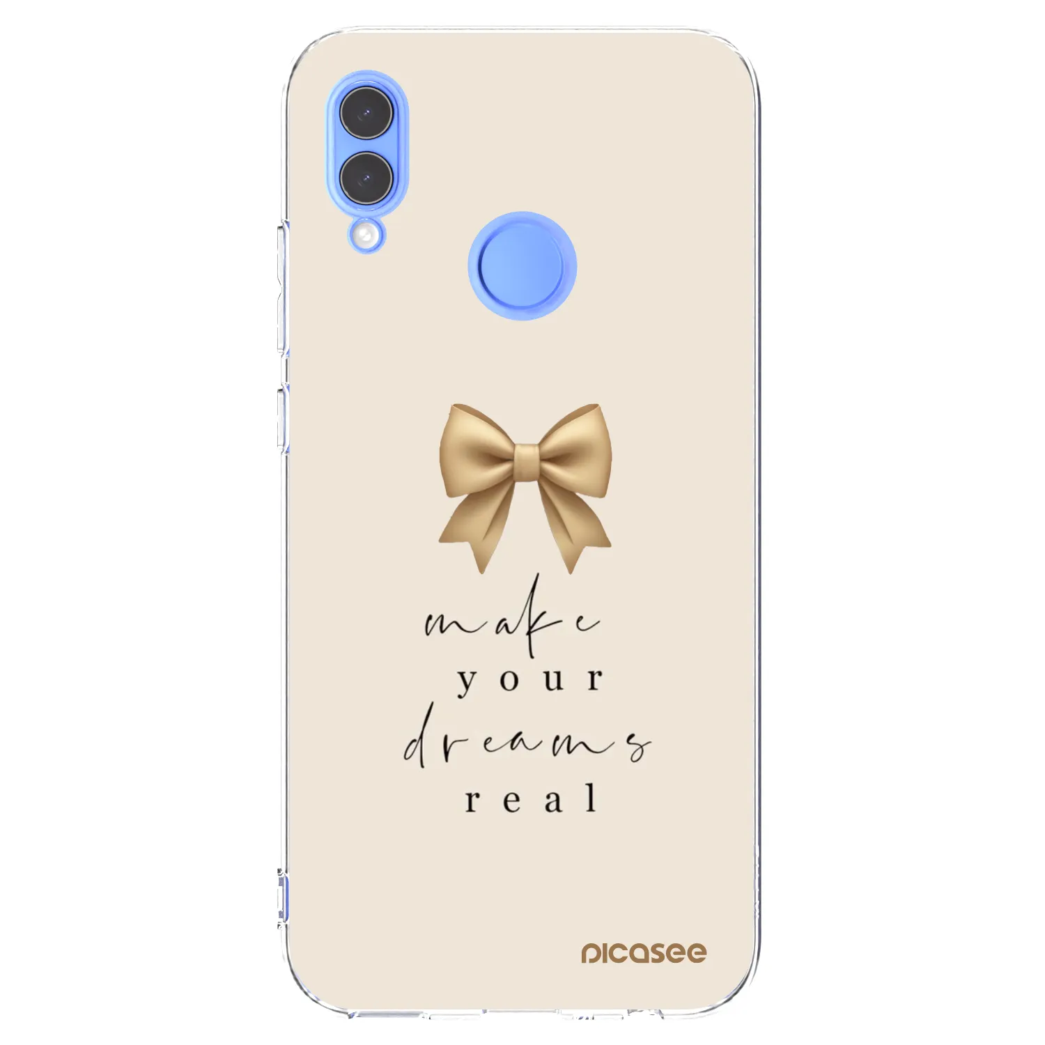 Picasee husă transparentă din silicon pentru Honor 10 Lite - Golden Dream