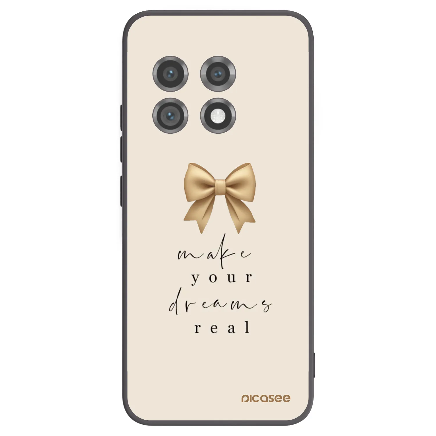 Picasee husă neagră din silicon pentru OnePlus 11 5G - Golden Dream