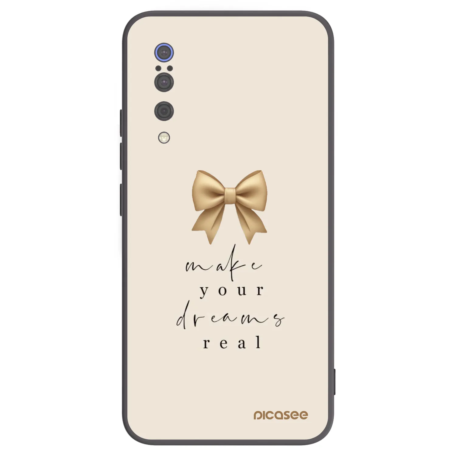 Picasee husă neagră din silicon pentru Xiaomi Mi 9 - Golden Dream