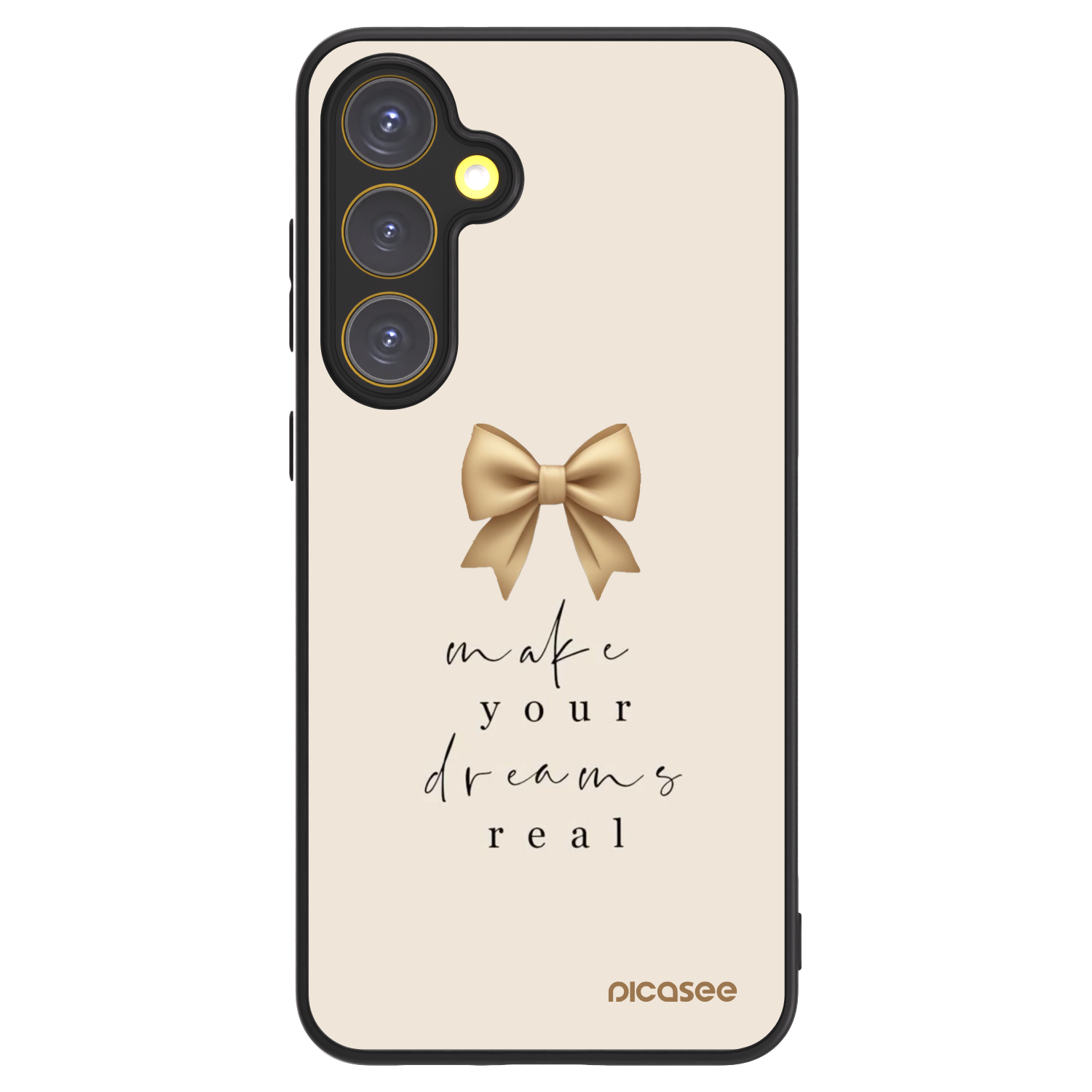 Picasee ULTIMATE CASE PowerShare pentru Samsung Galaxy S24 FE S721B - Golden Dream