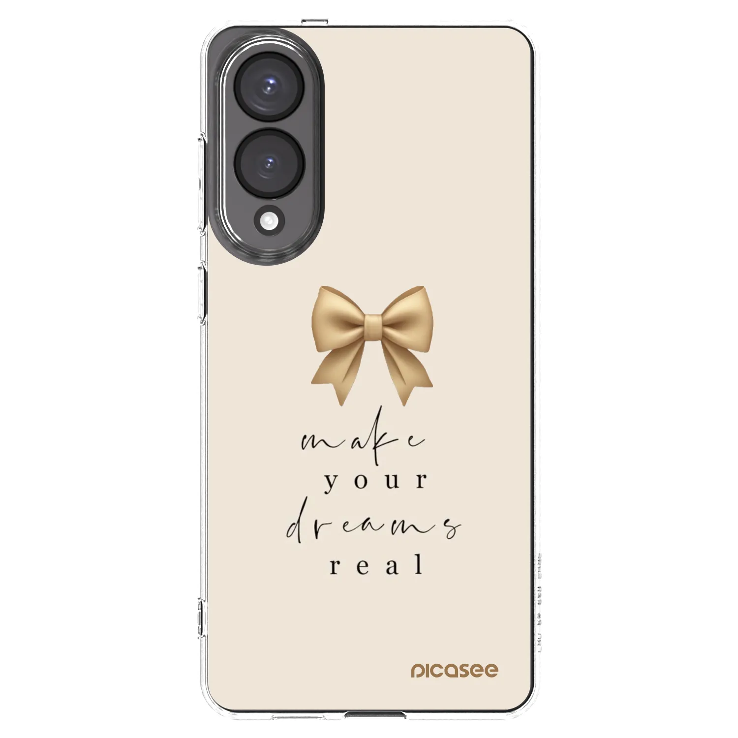 Picasee husă transparentă din silicon pentru Samsung Galaxy S25 Edge 5G - Golden Dream