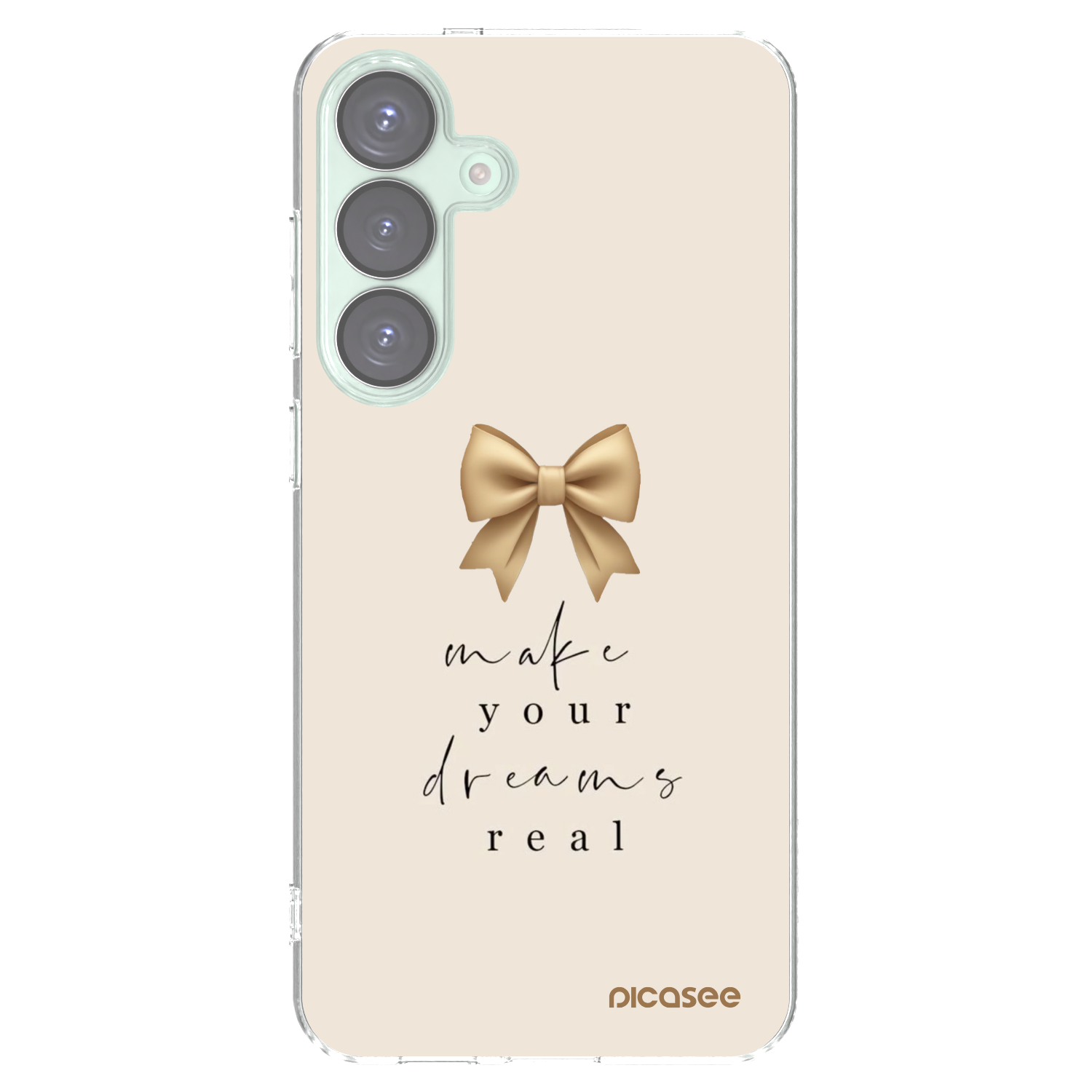 Picasee husă transparentă din silicon pentru Samsung Galaxy S25+ 5G - Golden Dream