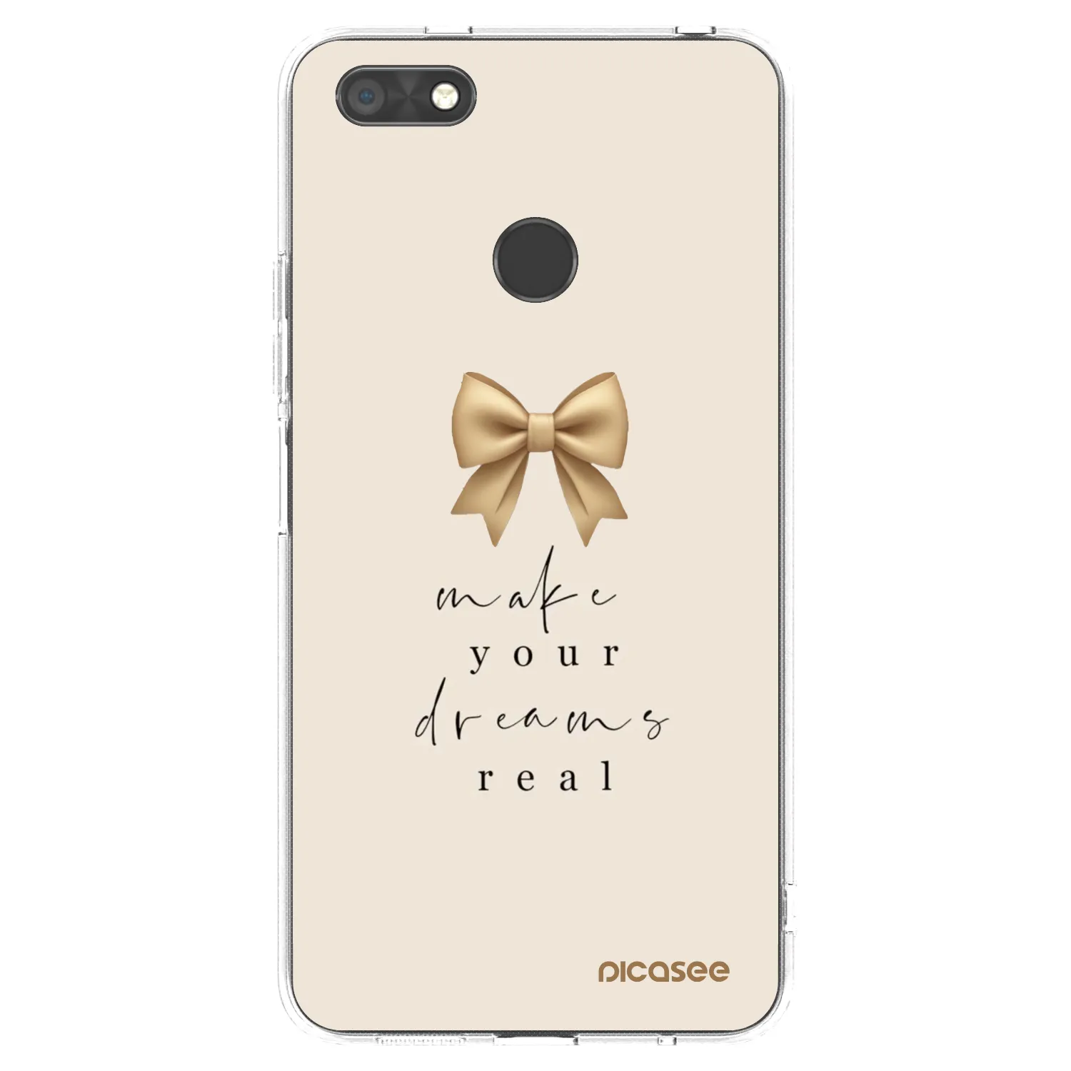 Picasee husă transparentă din silicon pentru Huawei P9 Lite Mini - Golden Dream