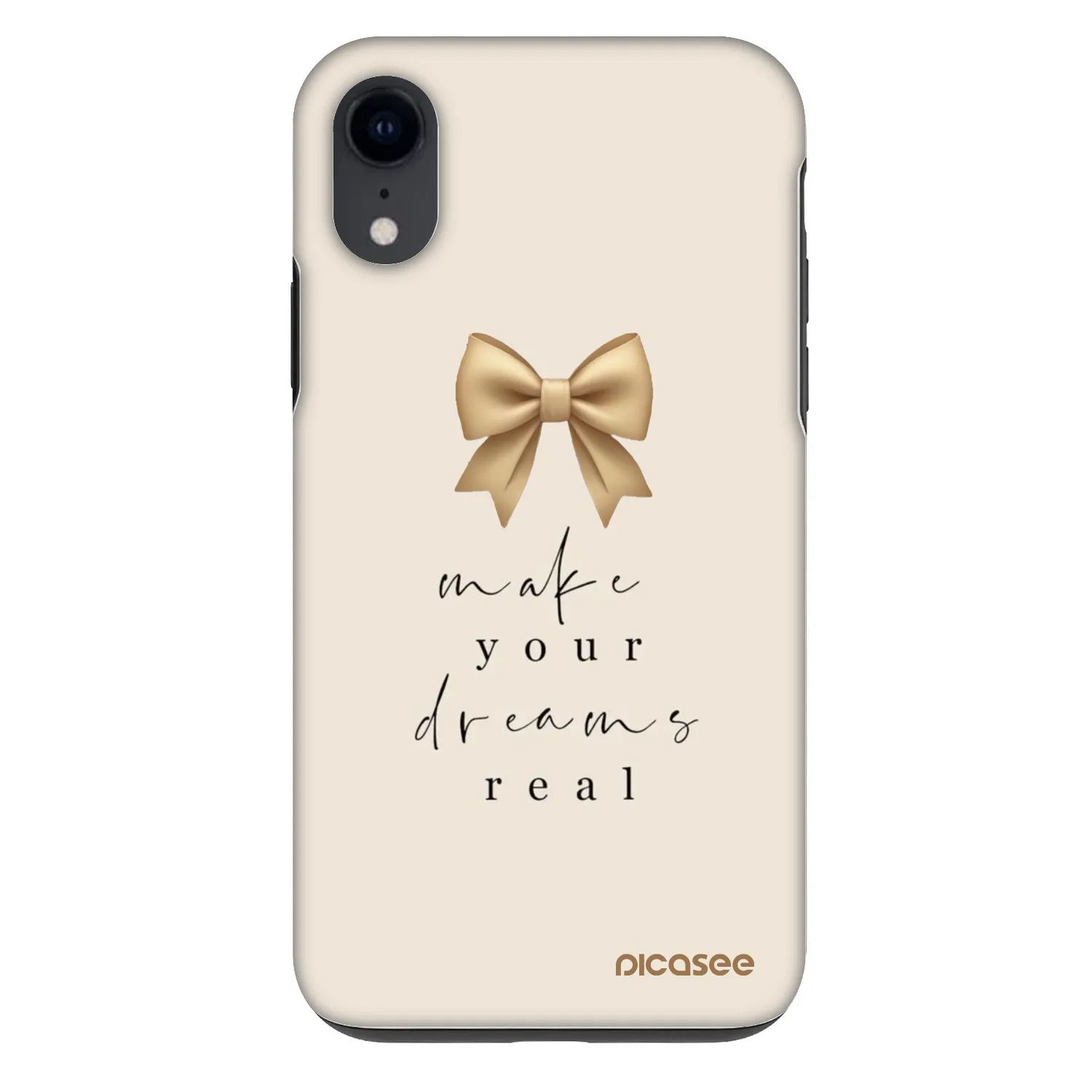 Picasee Fashion Case pentru Apple iPhone XR - Golden Dream