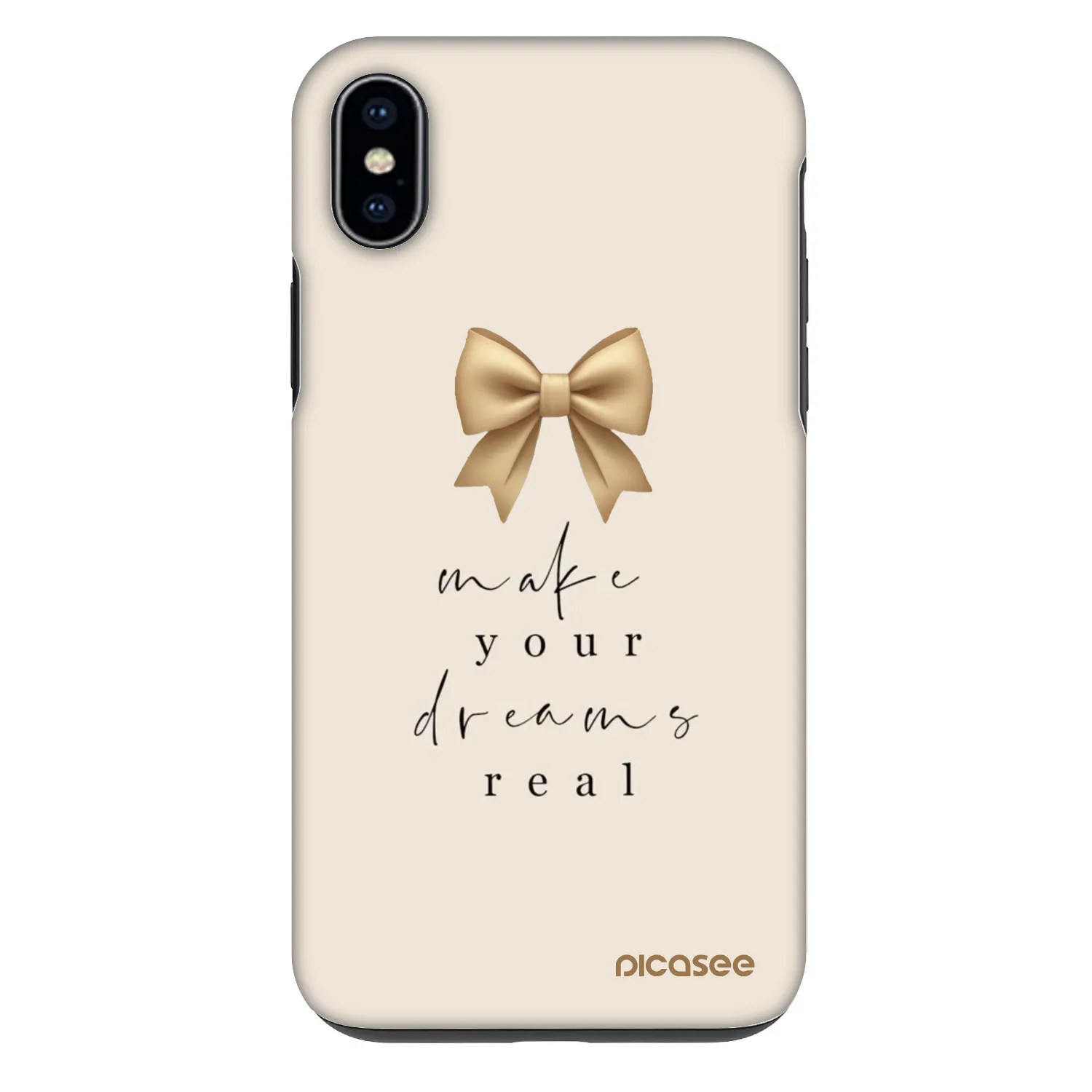 Picasee Fashion Case pentru Apple iPhone XS Max - Golden Dream