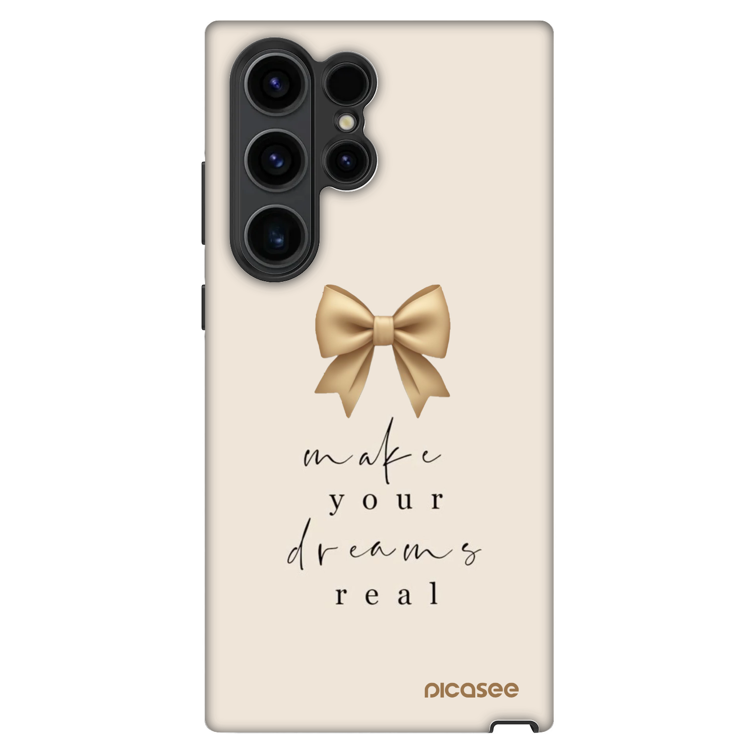 Picasee Fashion Case pentru Samsung Galaxy S22 Ultra 5G - Golden Dream