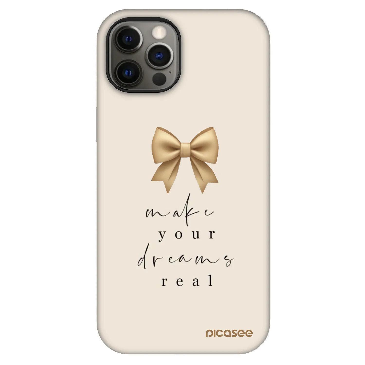 Picasee Fashion Case MagSafe pentru Apple iPhone 12 - Golden Dream