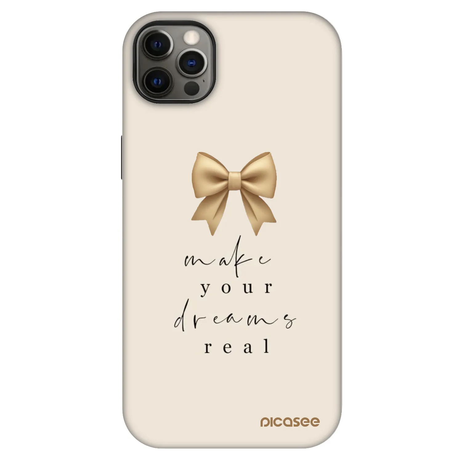 Picasee Fashion Case MagSafe pentru Apple iPhone 12 Pro Max - Golden Dream