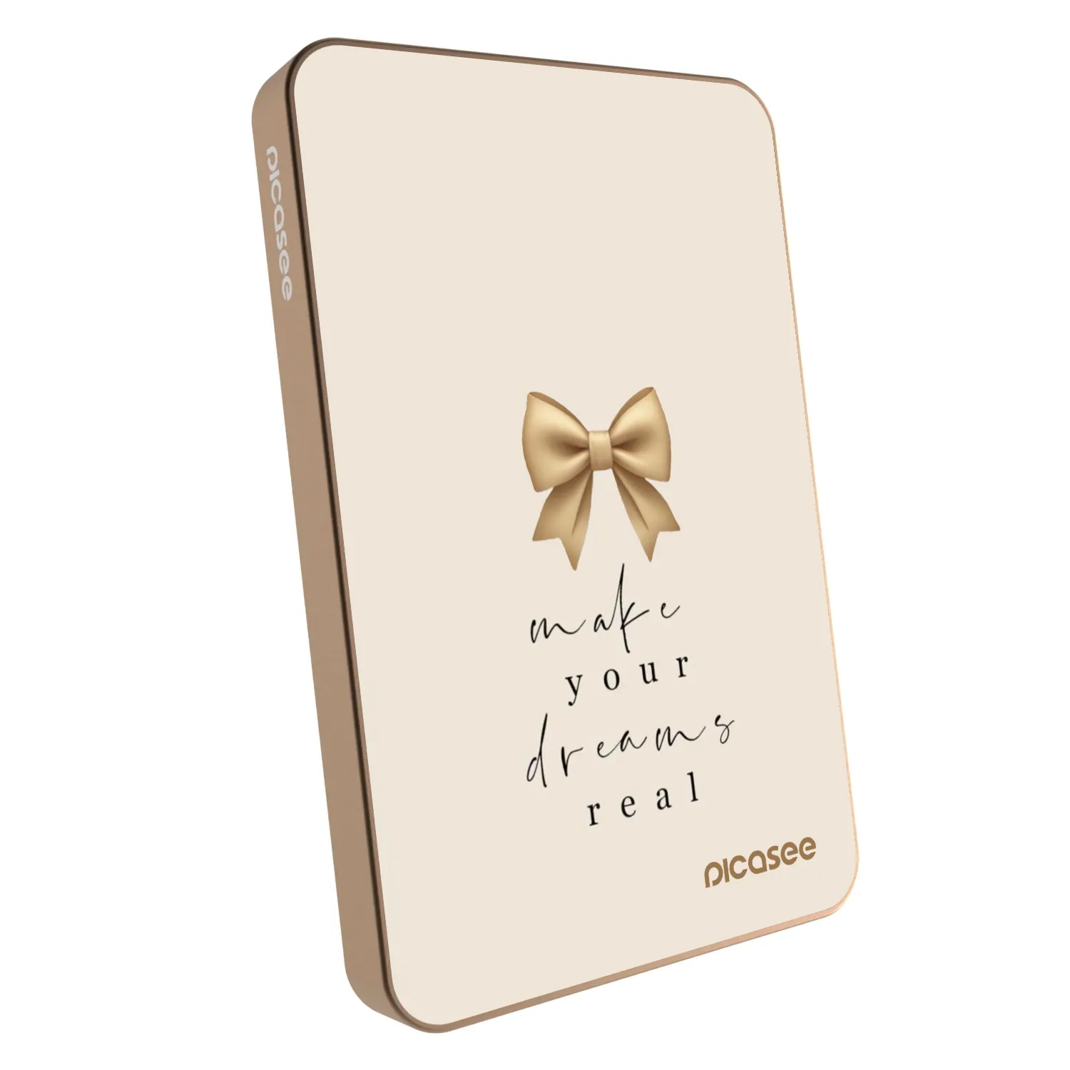 Picasee Powerbank cu MagSafe 5 000 mAh De aur - Golden Dream