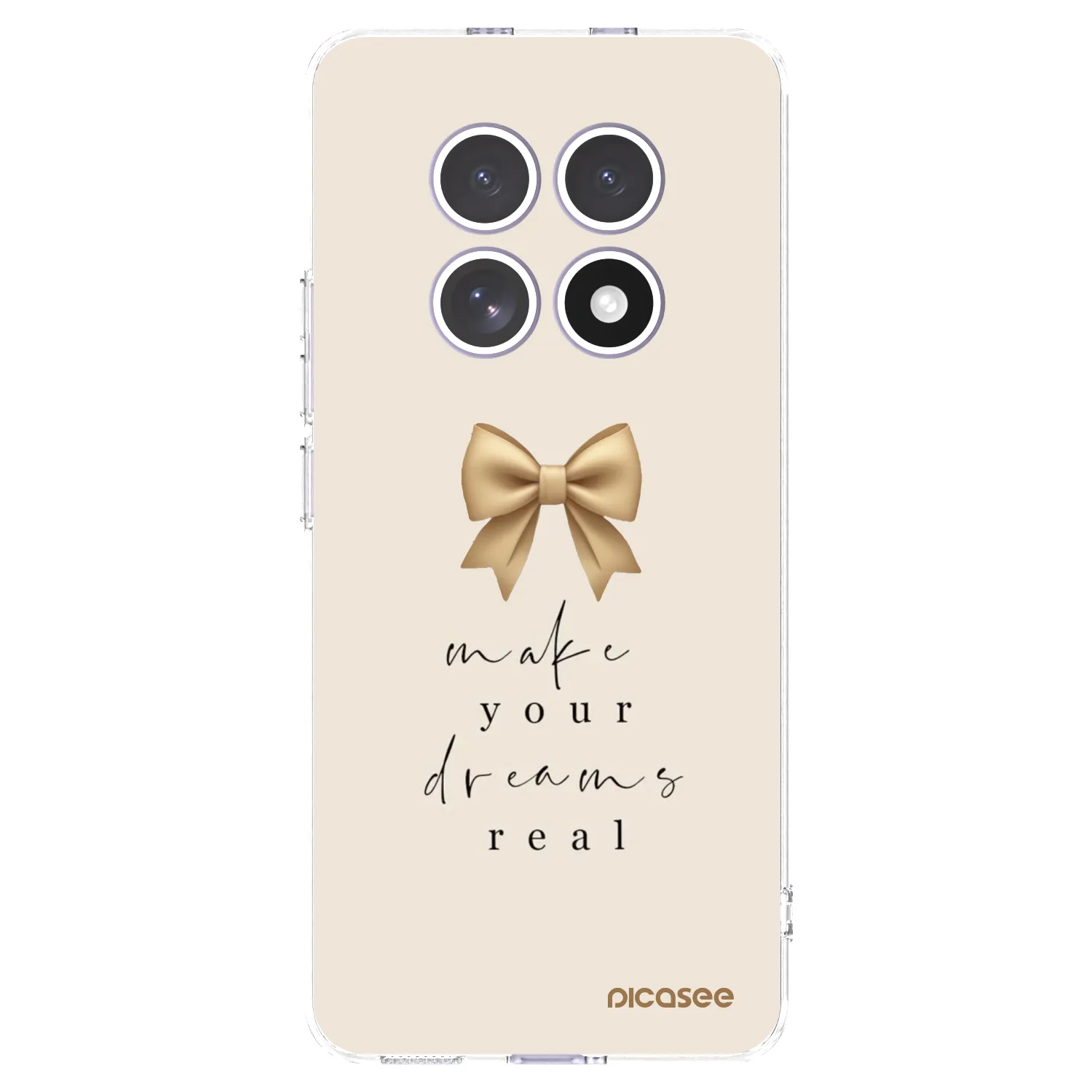 Picasee husă transparentă din silicon pentru Xiaomi Redmi Note 15 - Golden Dream