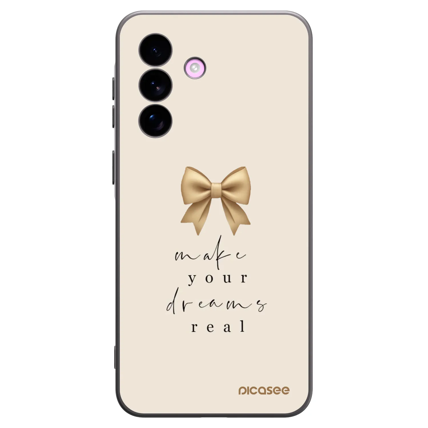 Picasee husă neagră din silicon pentru Samsung Galaxy A57 5G - Golden Dream