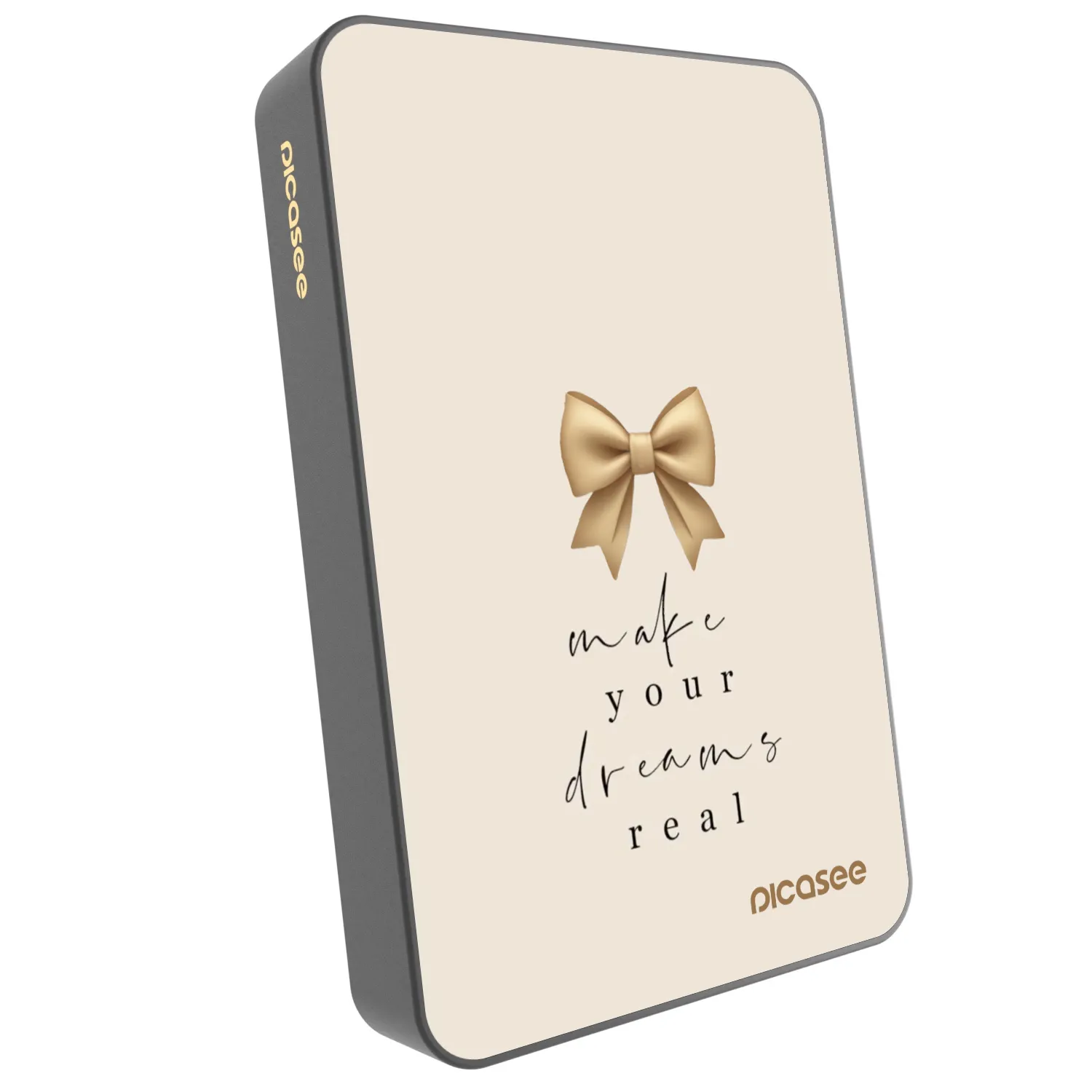 Picasee Powerbank cu MagSafe 10 000 mAh Gri - Golden Dream