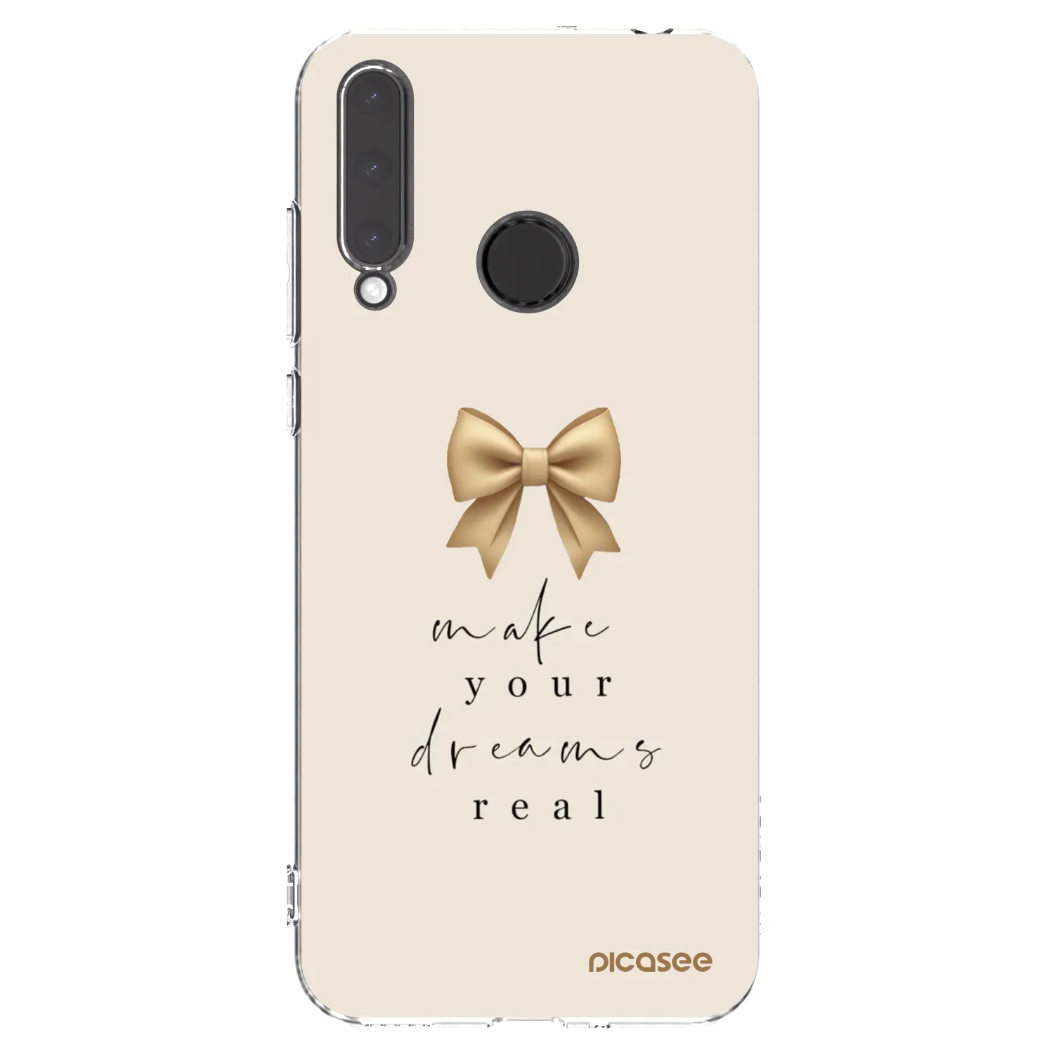 Picasee husă transparentă din silicon pentru Honor 20 Lite - Golden Dream