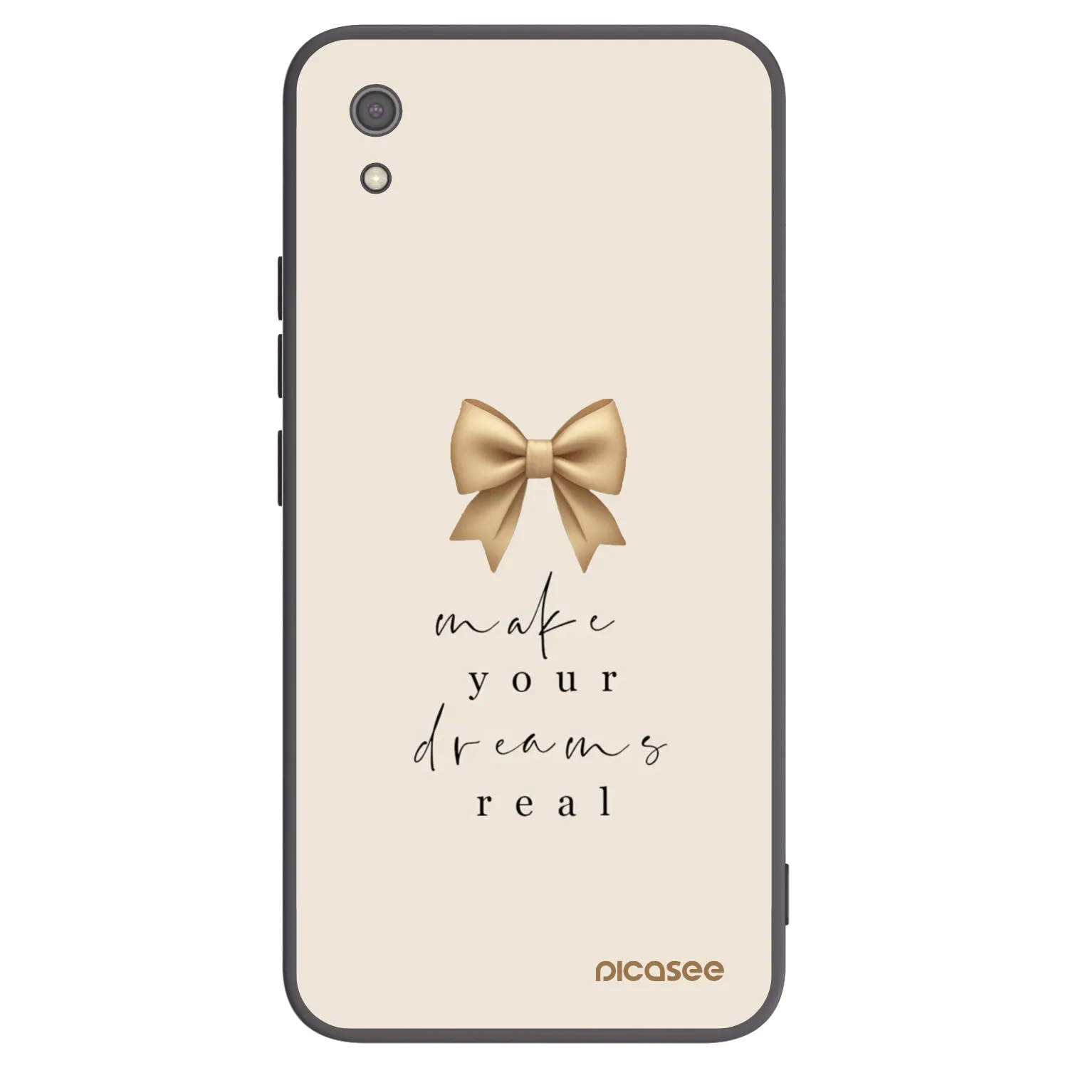 Picasee husă neagră din silicon pentru Xiaomi Redmi 7A - Golden Dream