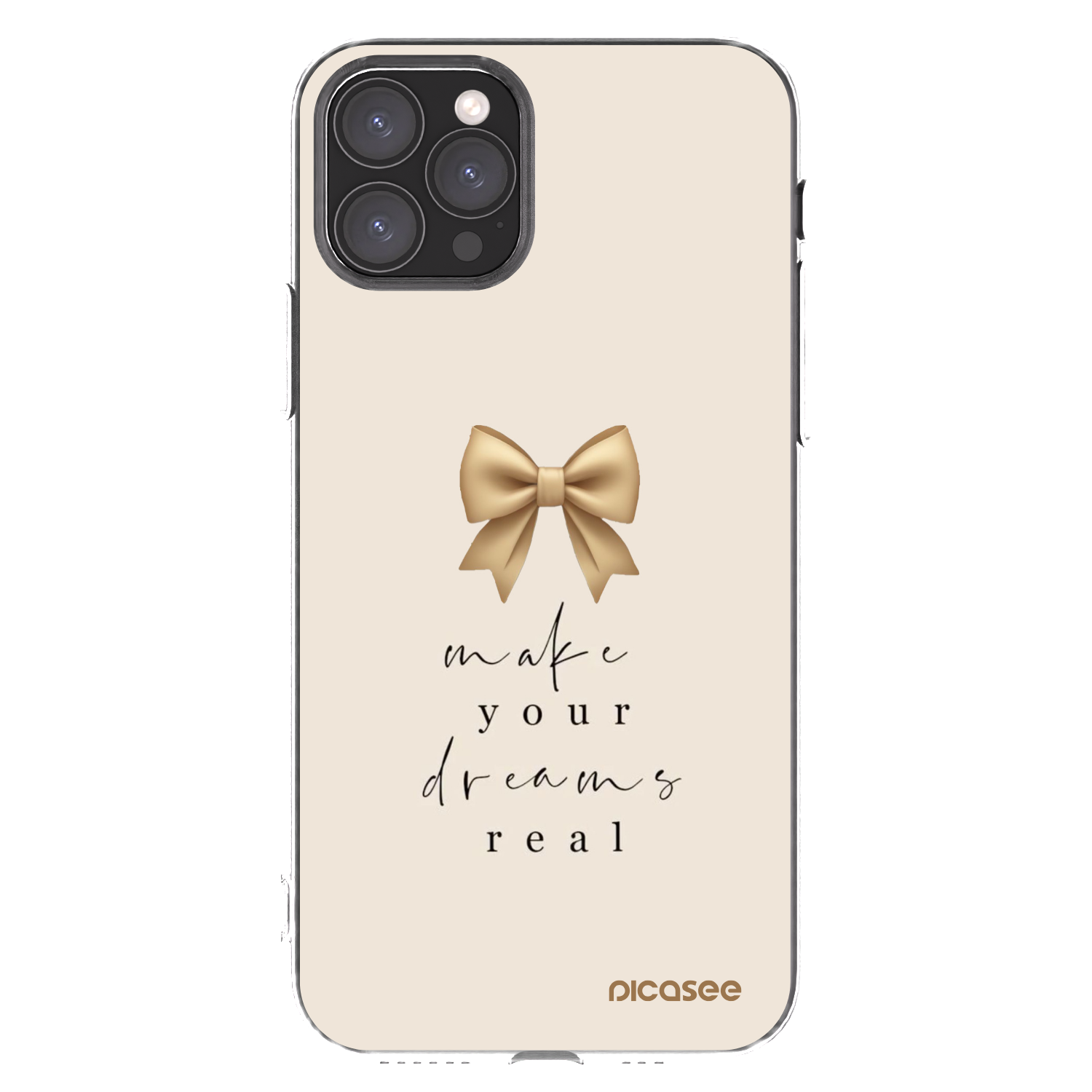 Picasee husă transparentă din silicon pentru Apple iPhone 11 Pro - Golden Dream