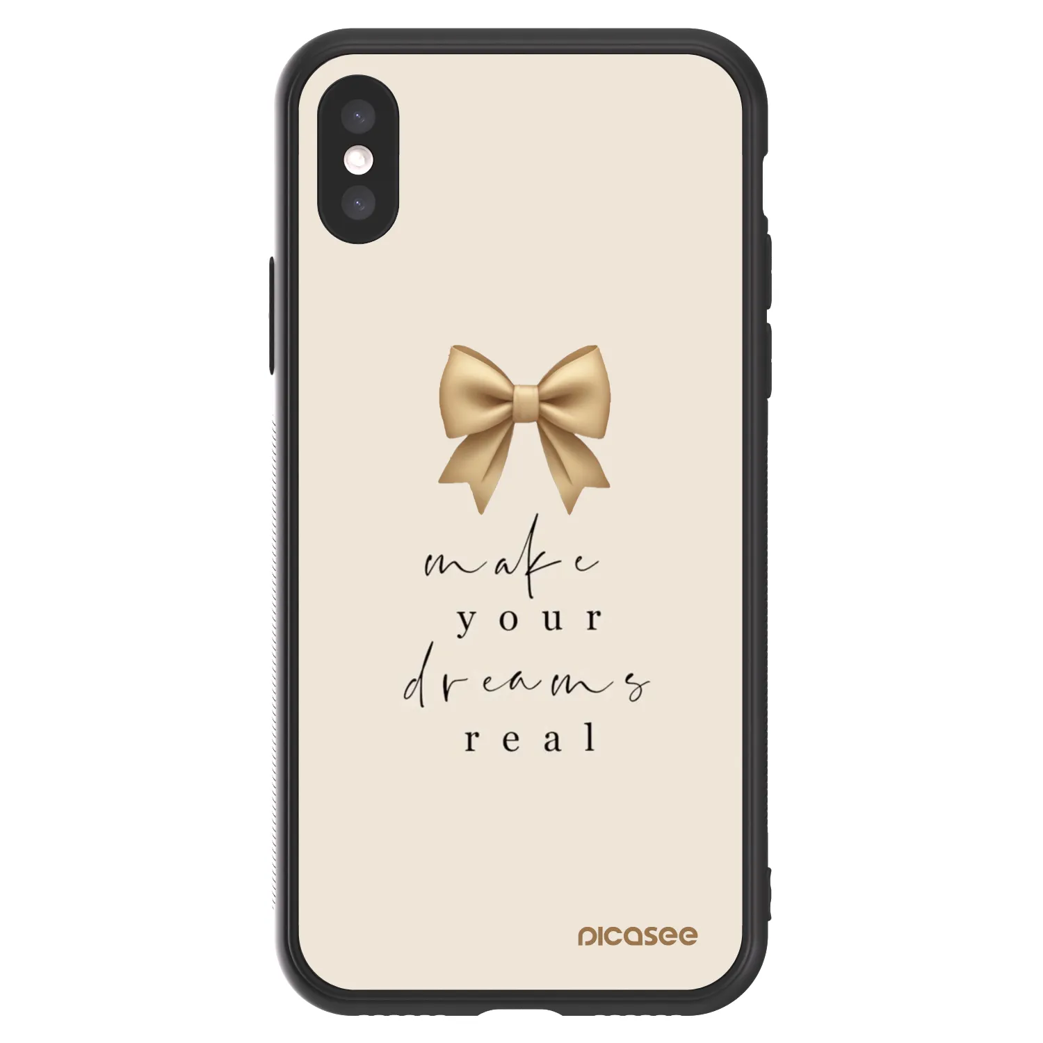Picasee ULTIMATE CASE pentru Apple iPhone X/XS - Golden Dream