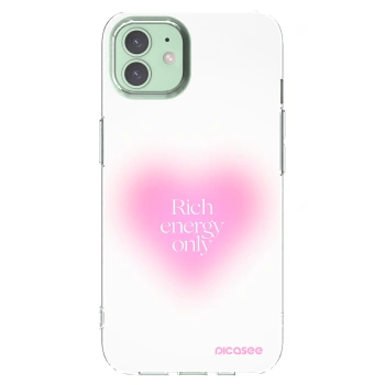 Picasee husă transparentă din silicon pentru Apple iPhone 12 Pro - Rich Energy