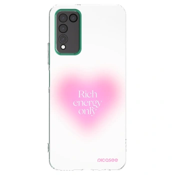 Picasee husă transparentă din silicon pentru Honor 10X Lite - Rich Energy