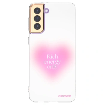 Picasee husă transparentă din silicon pentru Samsung Galaxy S21+ 5G G996F - Rich Energy