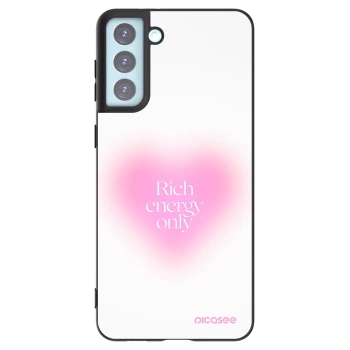 Picasee husă neagră din silicon pentru Samsung Galaxy S21+ 5G G996F - Rich Energy