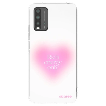 Picasee husă transparentă din silicon pentru Xiaomi Redmi 9T - Rich Energy