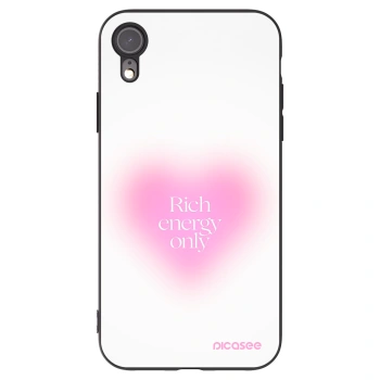 Picasee husă neagră din silicon pentru Apple iPhone XR - Rich Energy