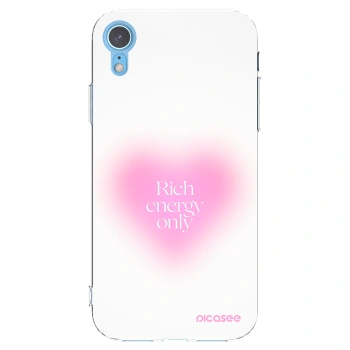 Picasee husă transparentă din silicon pentru Apple iPhone XR - Rich Energy