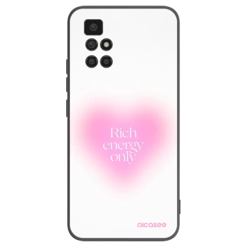 Picasee husă neagră din silicon pentru Xiaomi Redmi 10 - Rich Energy