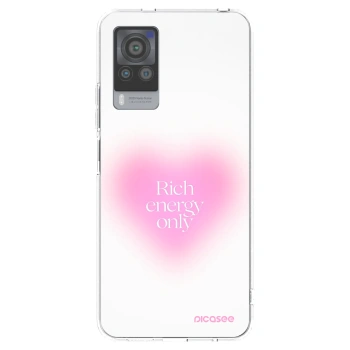 Picasee husă transparentă din silicon pentru Vivo X60 Pro 5G - Rich Energy