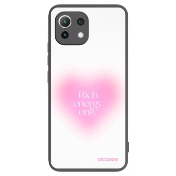 Picasee husă neagră din silicon pentru Xiaomi 11 Lite 5G NE - Rich Energy