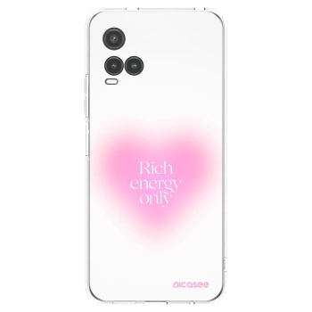 Picasee husă transparentă din silicon pentru Vivo Y33s - Rich Energy