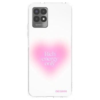 Picasee husă transparentă din silicon pentru Realme 8i - Rich Energy