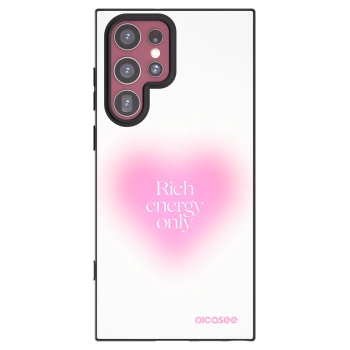 Picasee husă neagră din silicon pentru Samsung Galaxy S22 Ultra 5G - Rich Energy