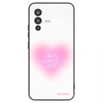 Picasee husă neagră din silicon pentru Vivo V23 5G - Rich Energy