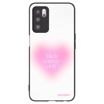 Picasee husă neagră din silicon pentru OPPO A16s - Rich Energy